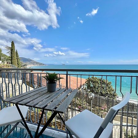 Vista Mare & Ac - Smeraldo Apartment Laigueglia Luaran gambar